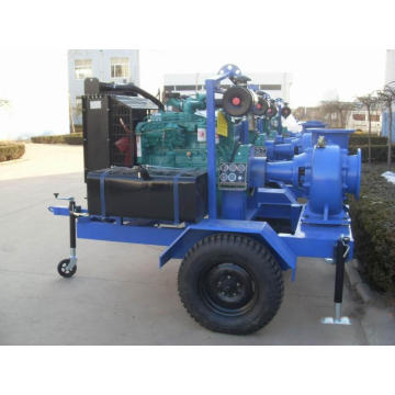 Horizontale mehrstufige Dieselmotor Wasser Pumpe Set
